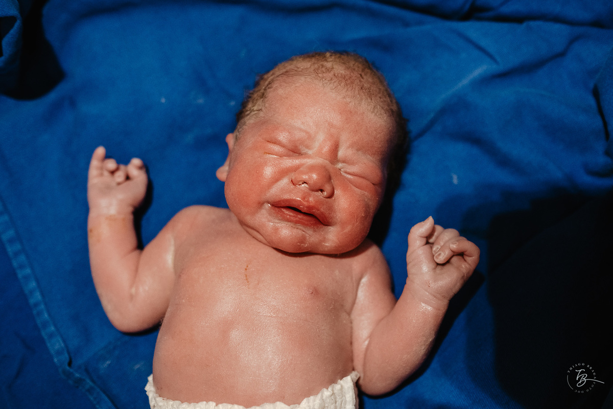 O dia do nascimento do Henry, por Thiago Braga Fotografia. Parto na maternidade Santa Helena em Florianópolis. 