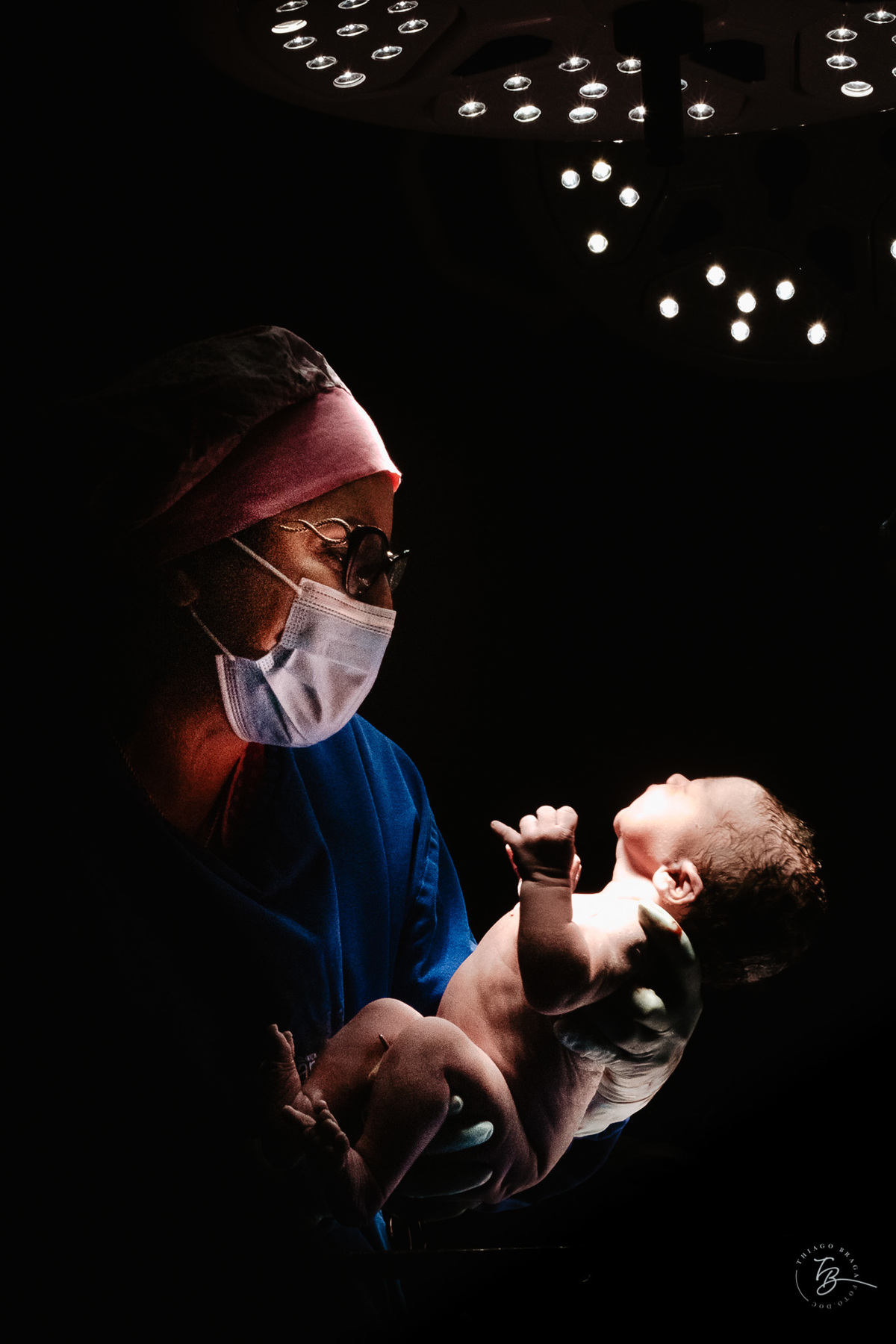 maternidade santa helena, nascimento da Nina por Thiago Braga fotografia