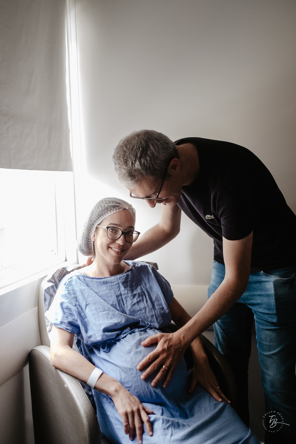 maternidade santa helena, nascimento da Nina por Thiago Braga fotografia