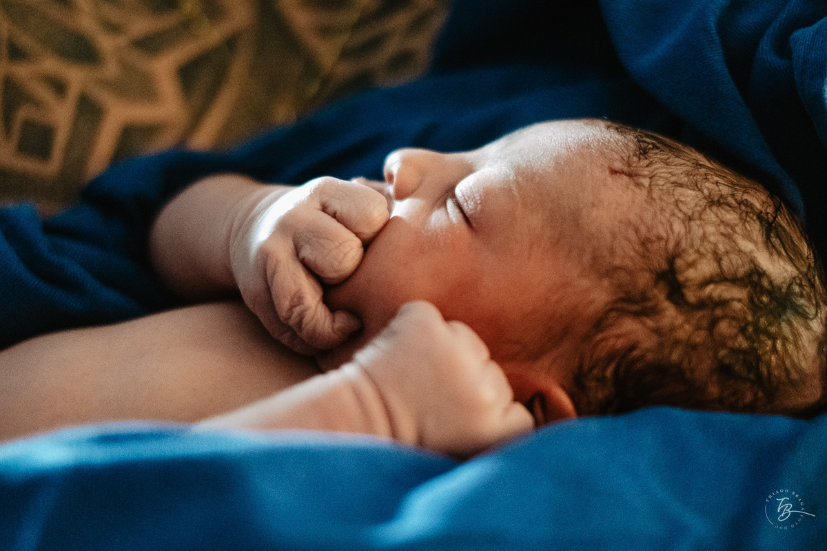 parto normal do nascimento do Lucca, na maternidade Santa Helena em Florianópolis, por Thiago Braga fotografia.