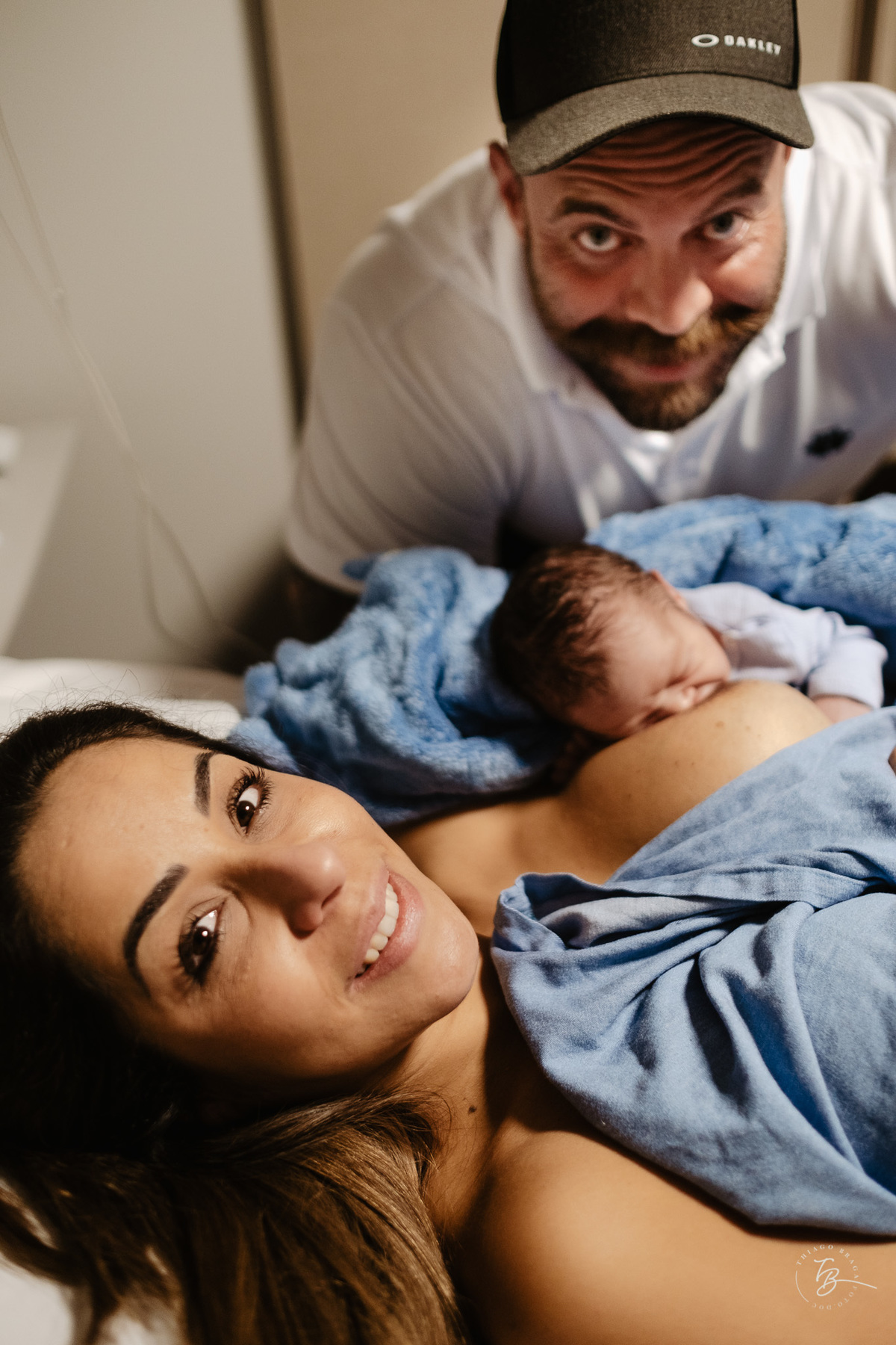 fotografia de nascimento na maternidade santa helena por Thiago Braga fotografia