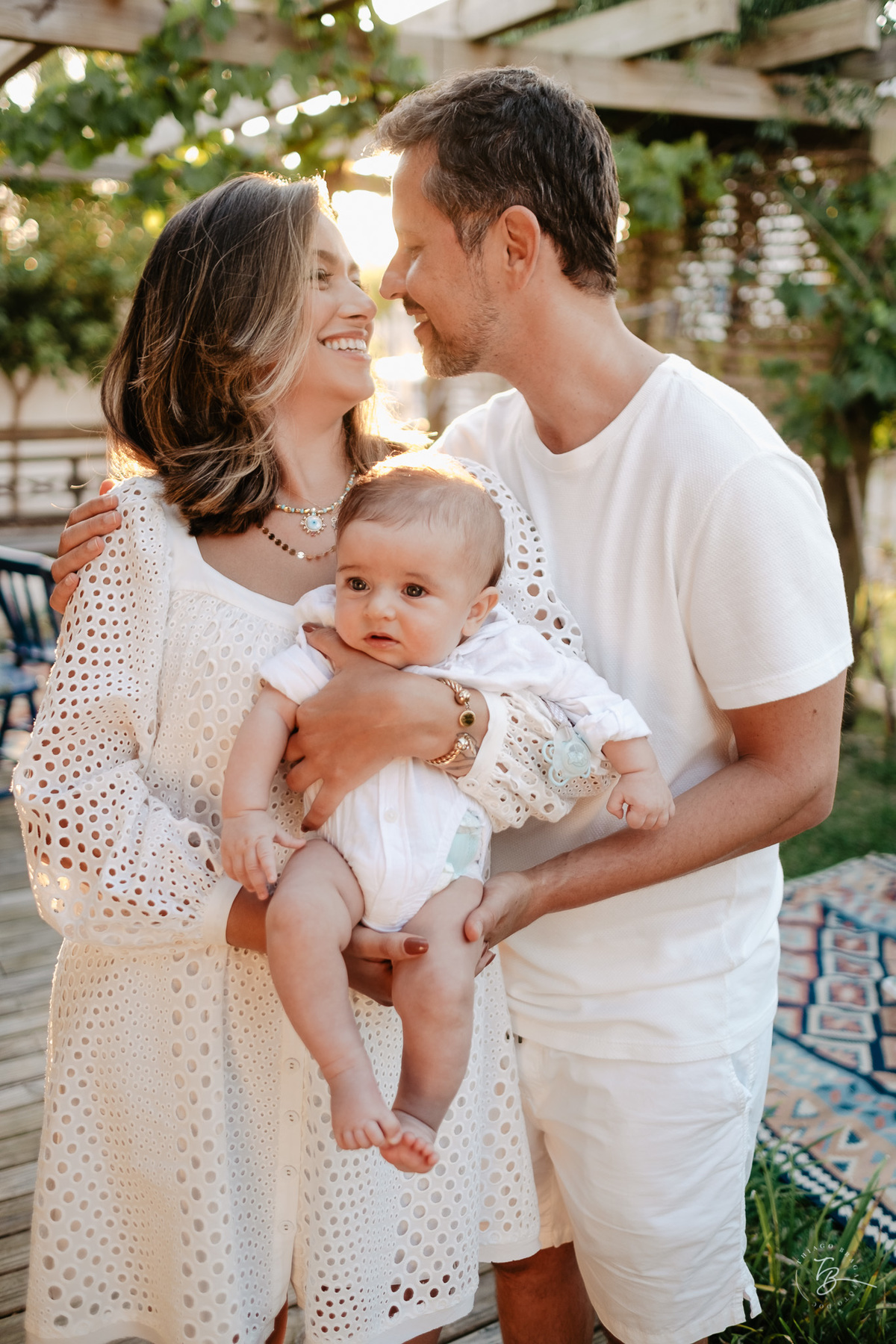 batizado documental da pousada beach house, na praia da Daniela em Florianópolis, por Thiago Braga fotografia