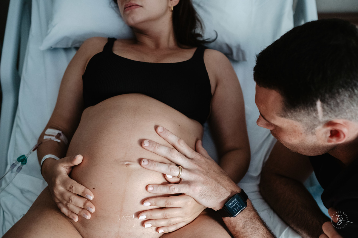 nascimento da Sofia na maternidade Santa Helena em Florianópolis por Thiago Braga Fotografia
