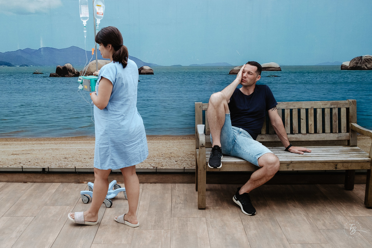 nascimento da Sofia na maternidade Santa Helena em Florianópolis por Thiago Braga Fotografia