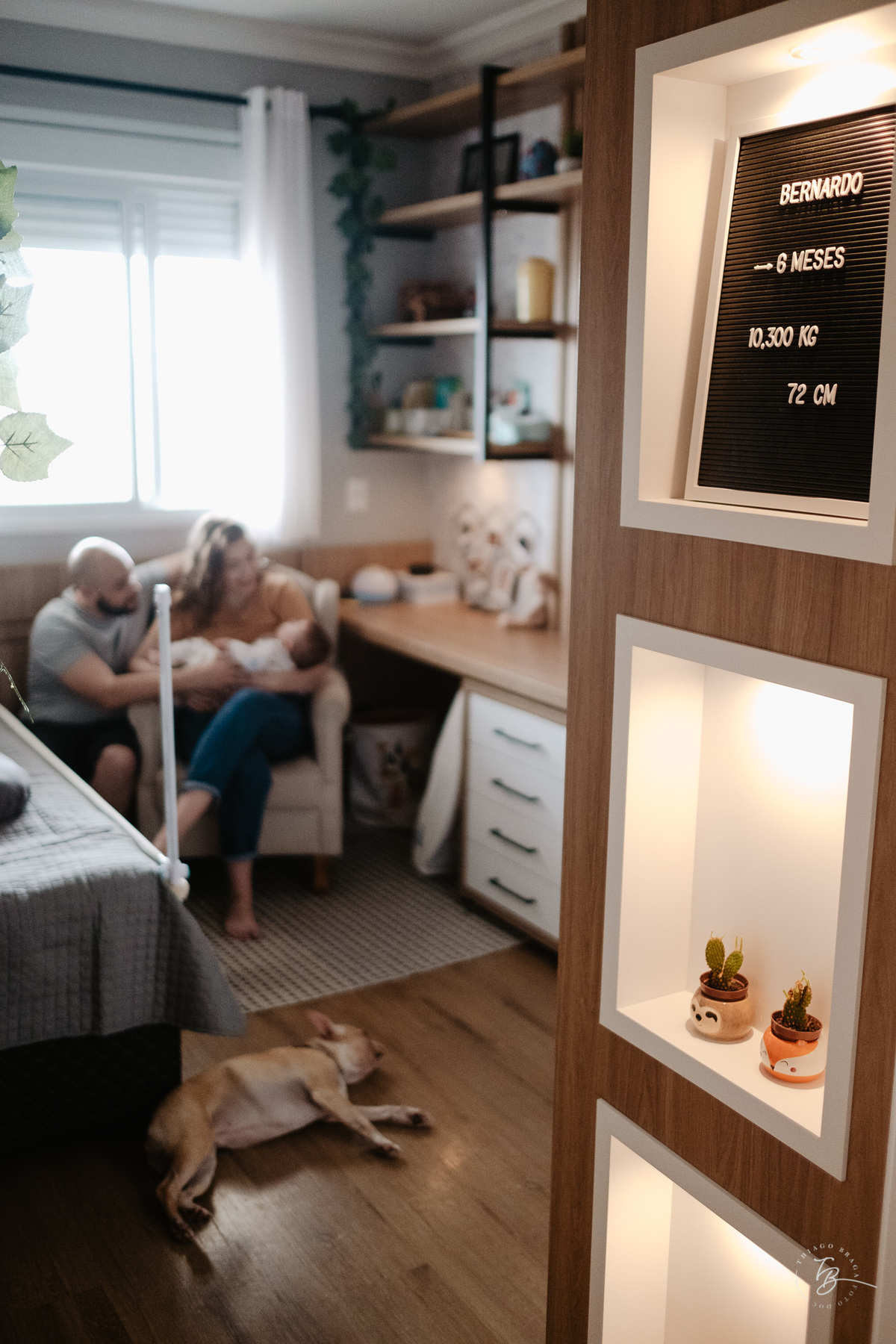 ensaio de bebê, 6 meses do Bernardo, em casa, por Thiago Braga fotografia