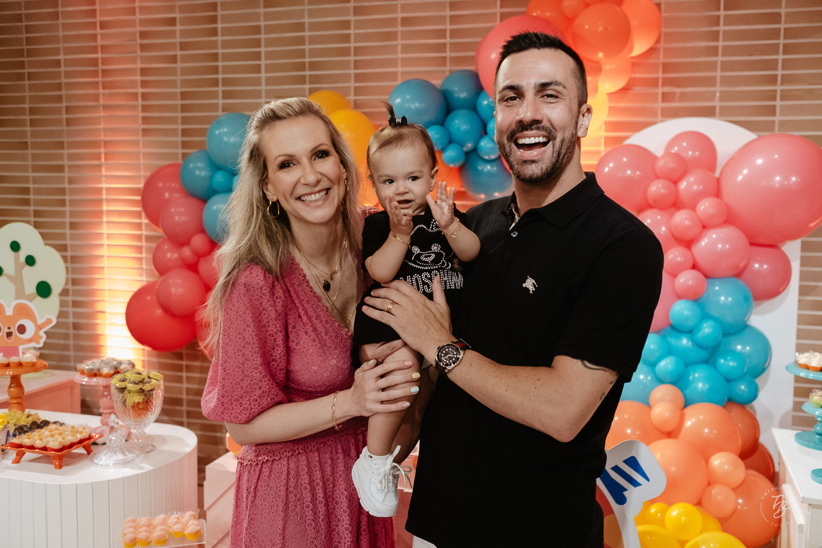 aniversário infantil, primeiro ano da Maria Olivia, no campeche, por Thiago Braga 