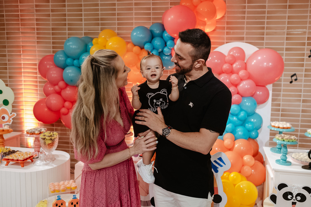 aniversário infantil, primeiro ano da Maria Olivia, no campeche, por Thiago Braga 