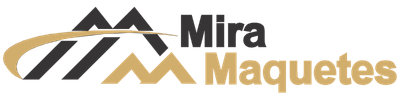 Logotipo de Mira Maquetes