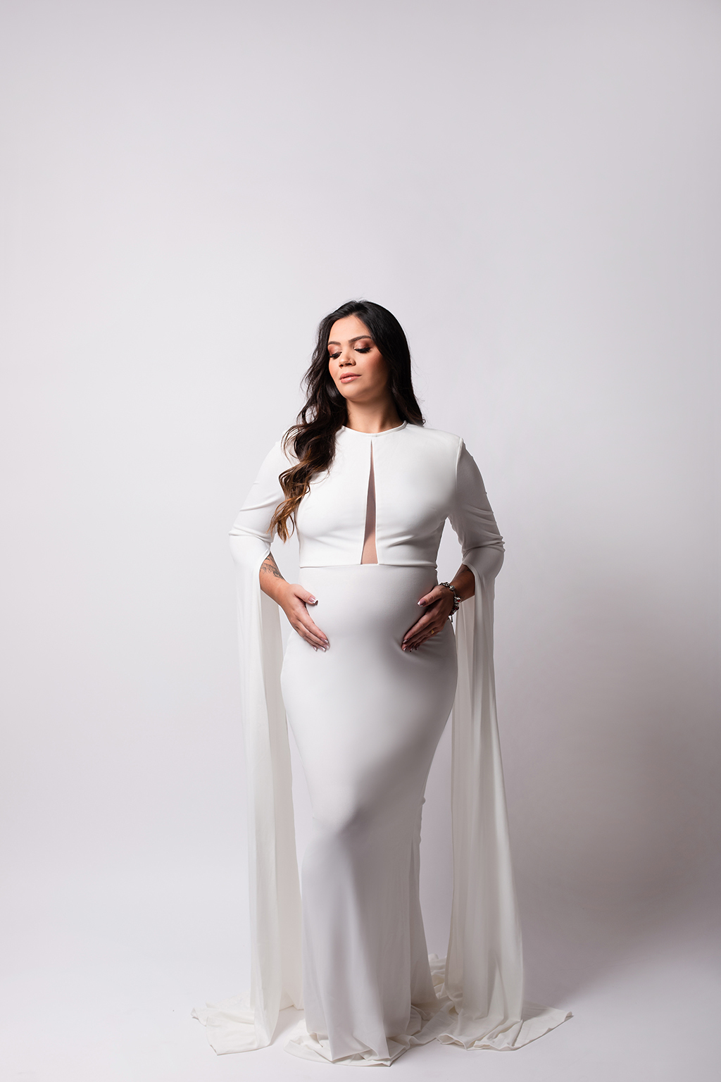 Ensaio Gestante em estúdio