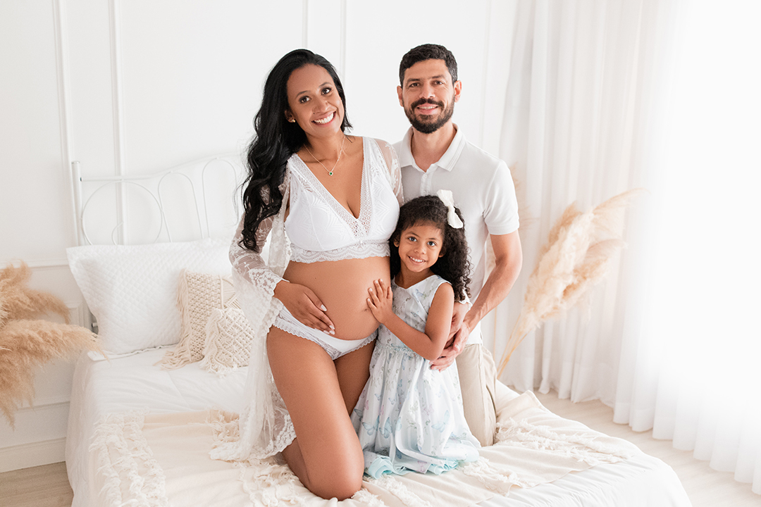 Ensaio gestante externo