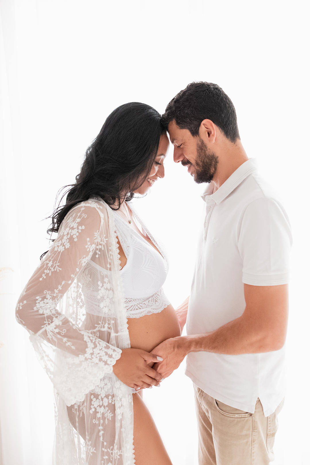 Ensaio gestante externo