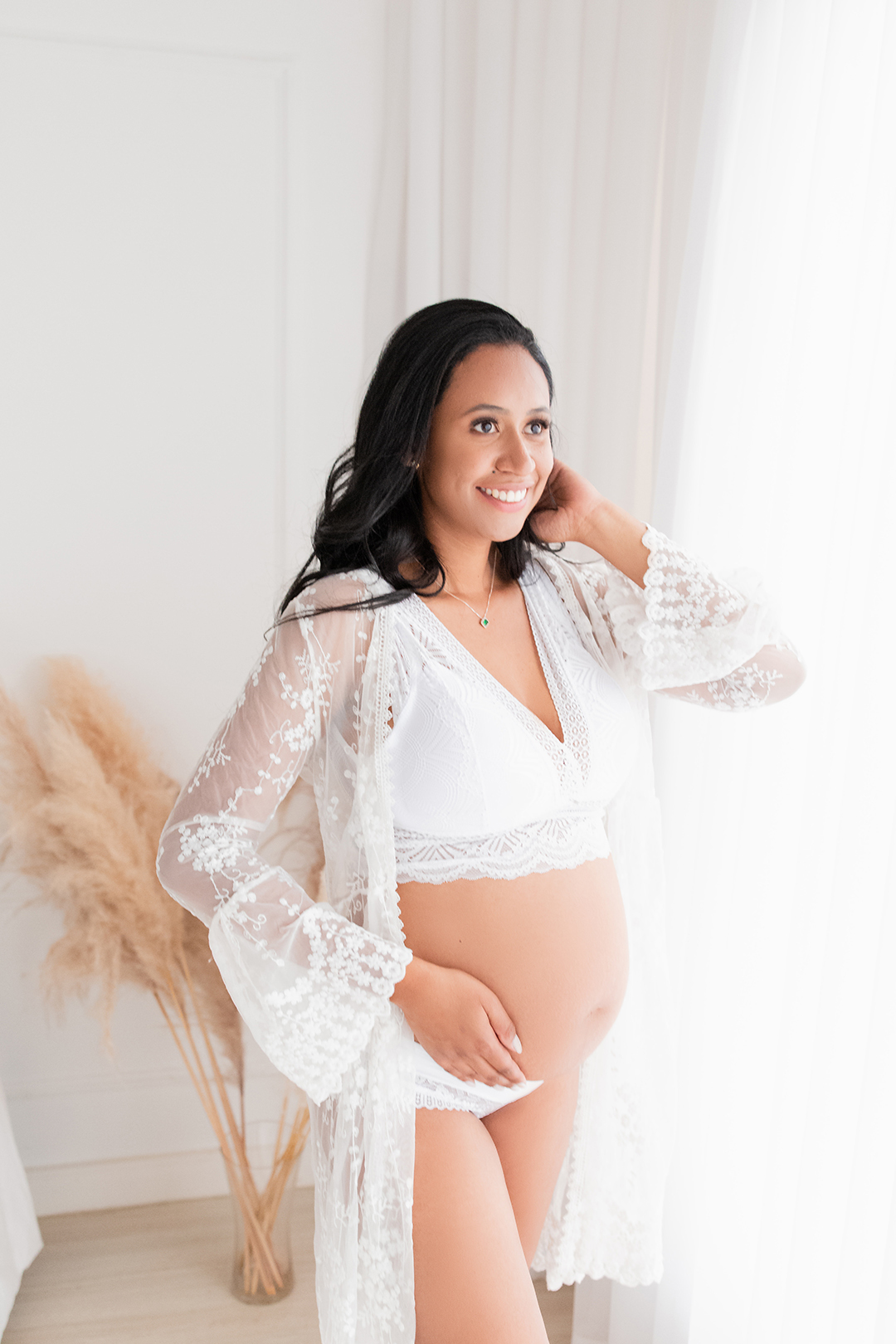 Ensaio gestante externo