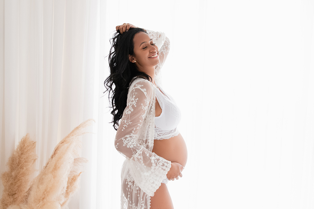 Ensaio gestante externo