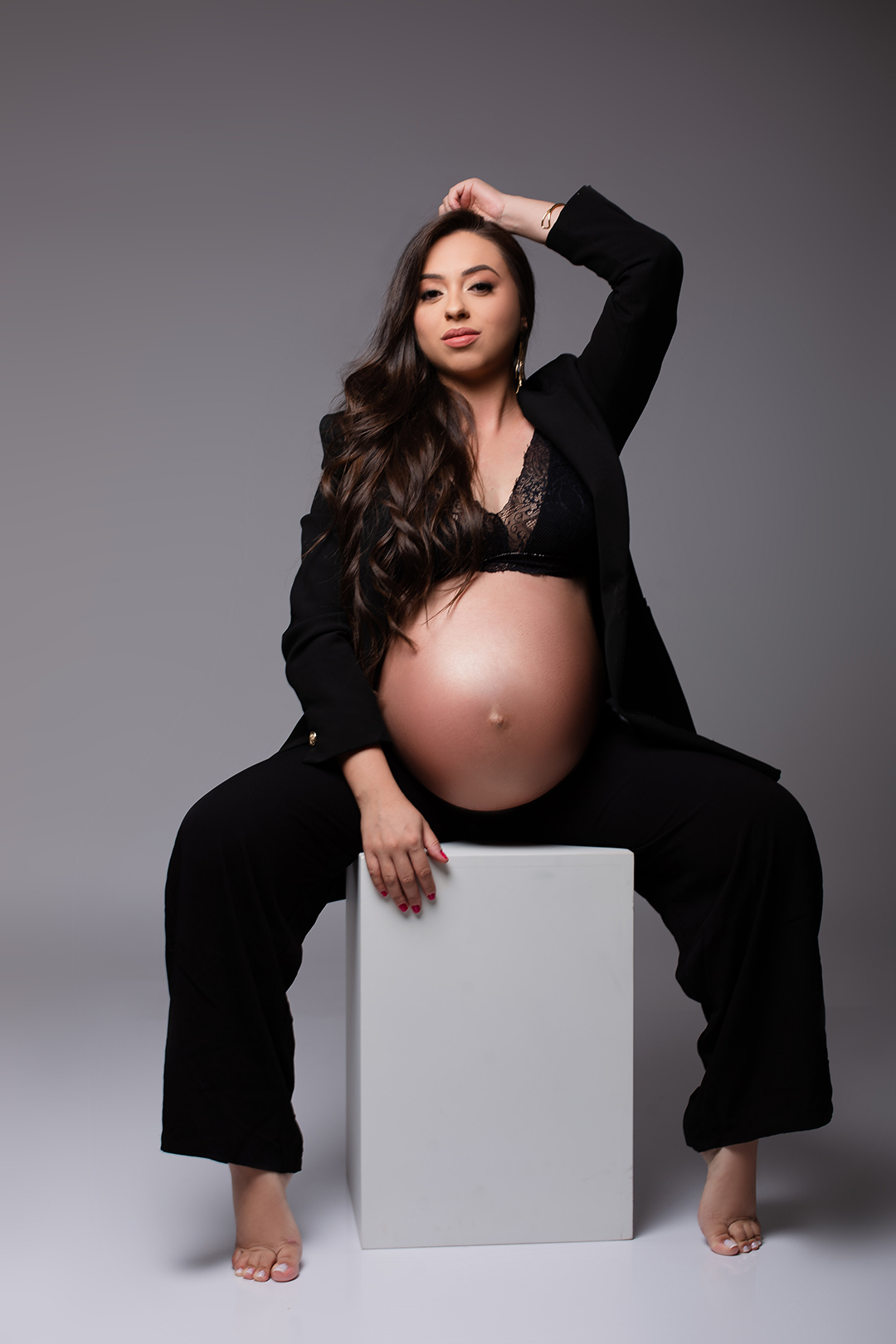 Ensaio gestante sexy