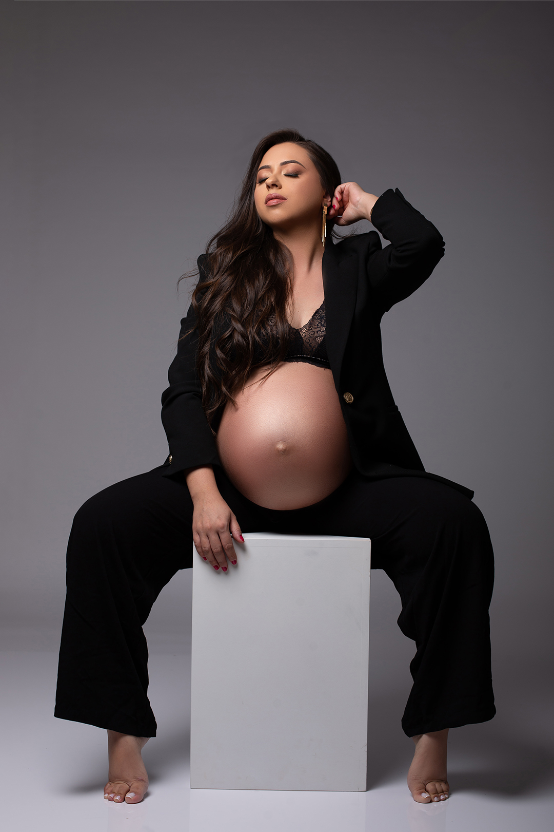 Ensaio gestante sexy