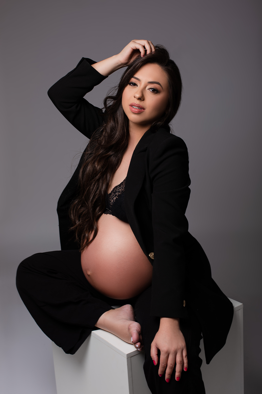 Ensaio gestante sexy