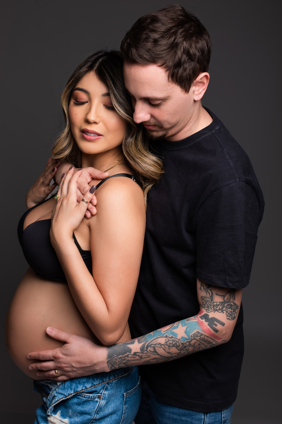 ideia de poses de gestante