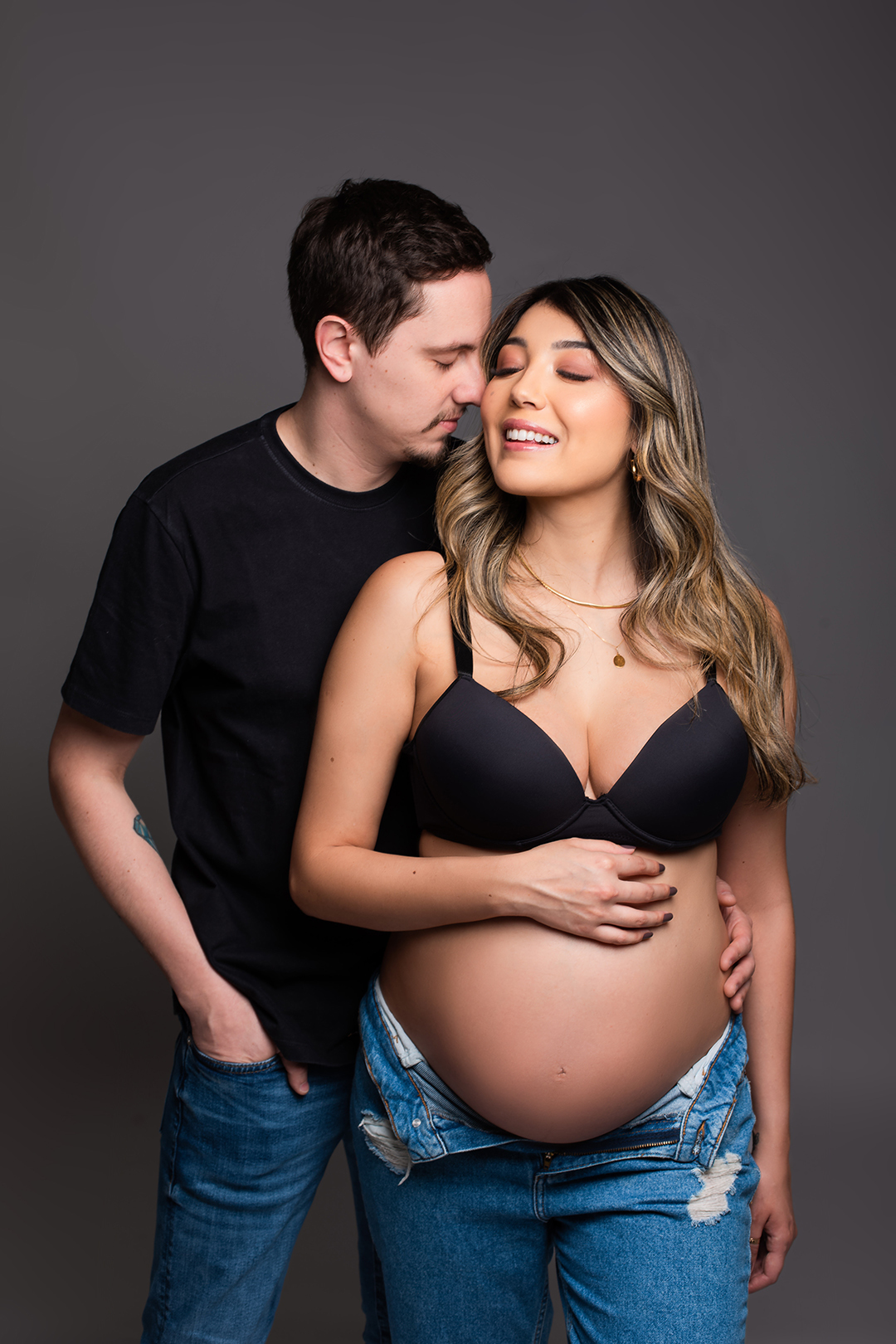 ideia de poses de gestante