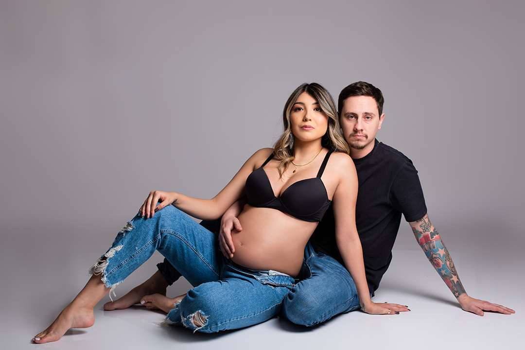 ideia de poses de gestante