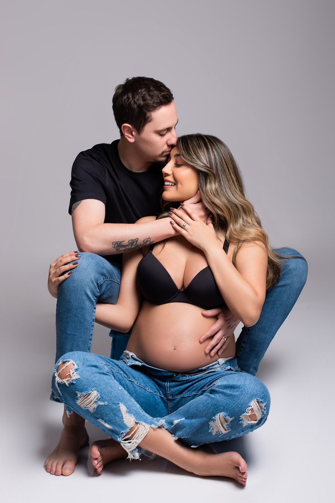 ideia de poses de gestante