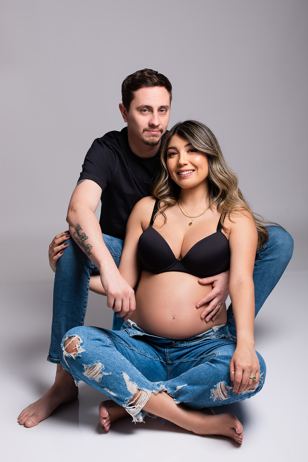 ideia de poses de gestante