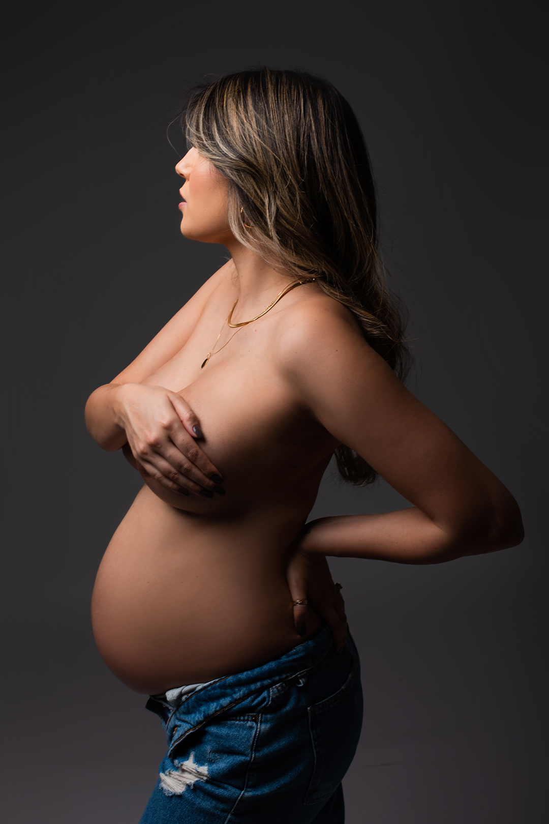 ensaio gestante sensual