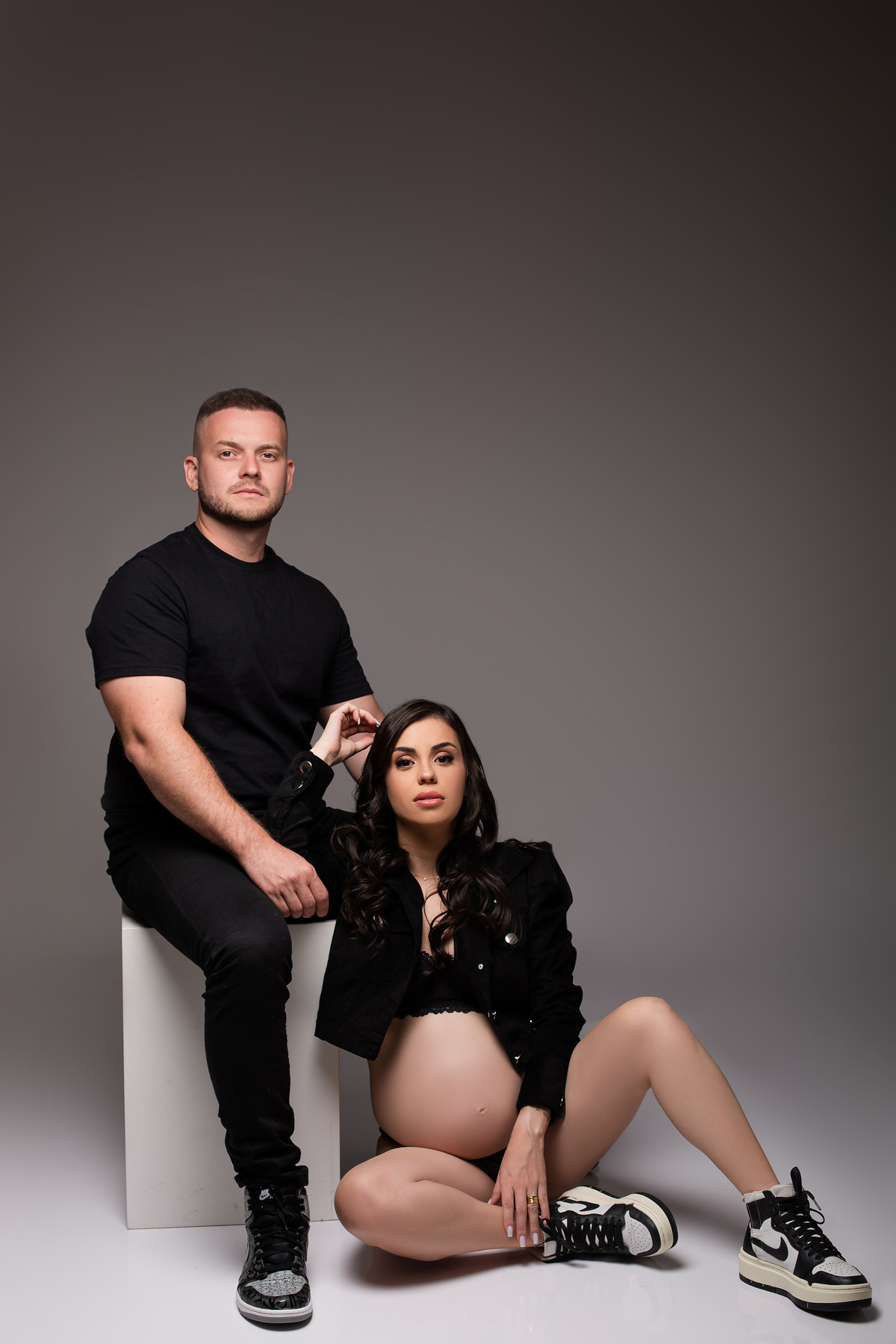 fotos de  gestante diferente