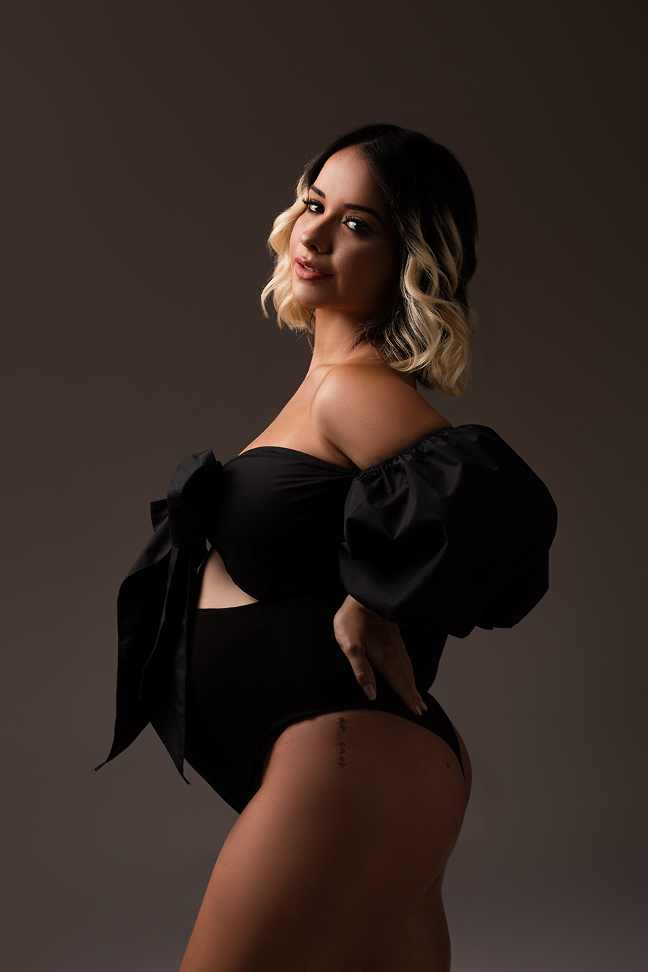 Ensaio gestante diferente