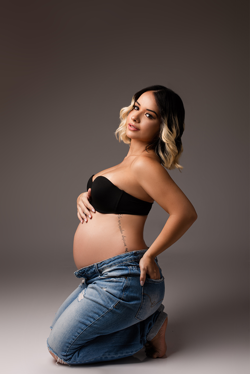 Ensaio gestante diferente