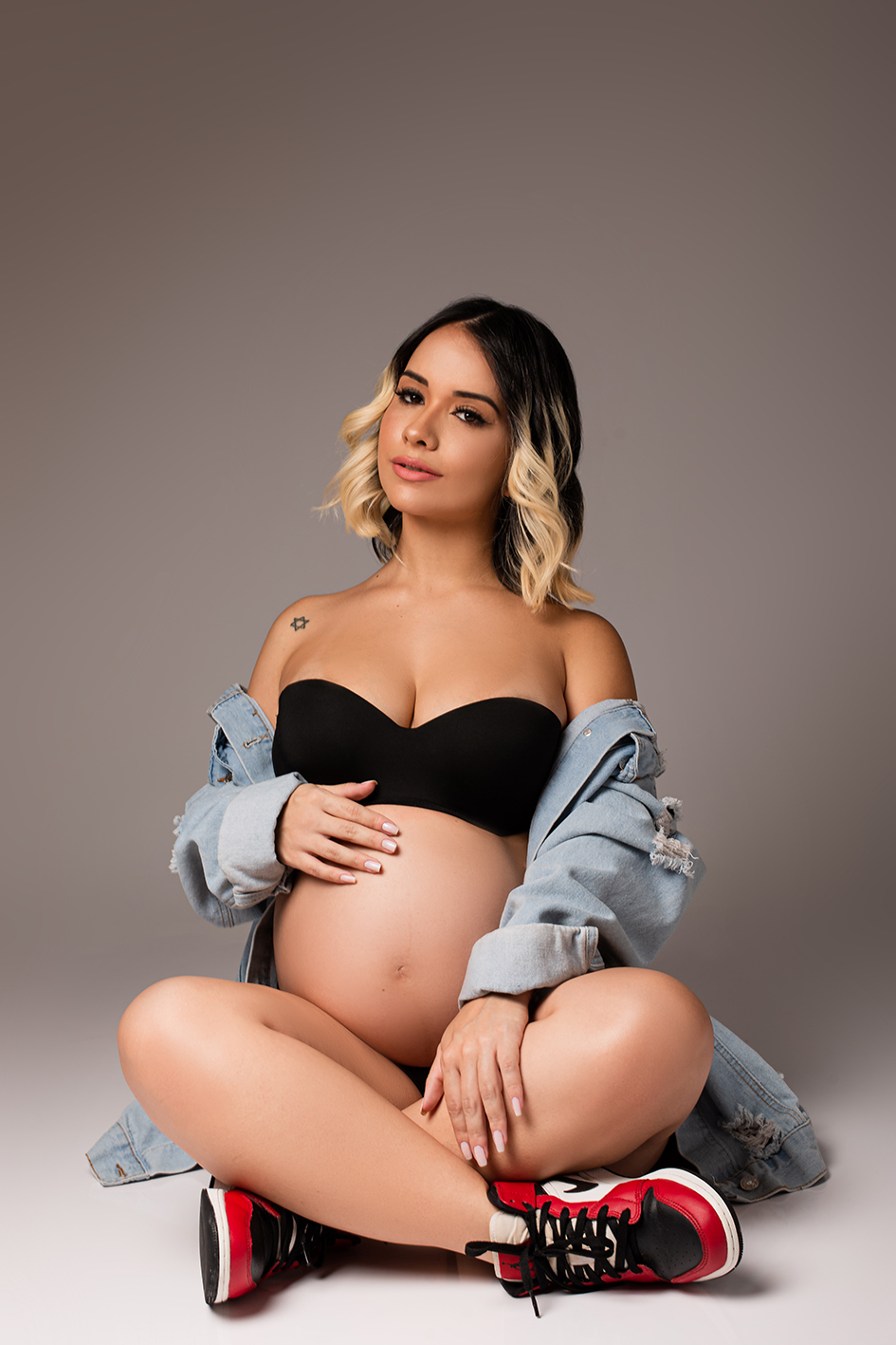 Ensaio gestante diferente