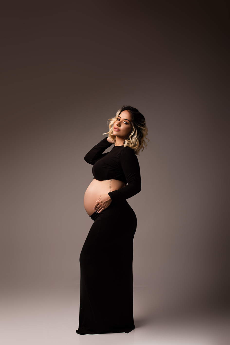 Ensaio gestante diferente