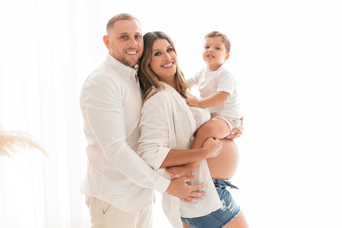 Ensaio Gestante em Família