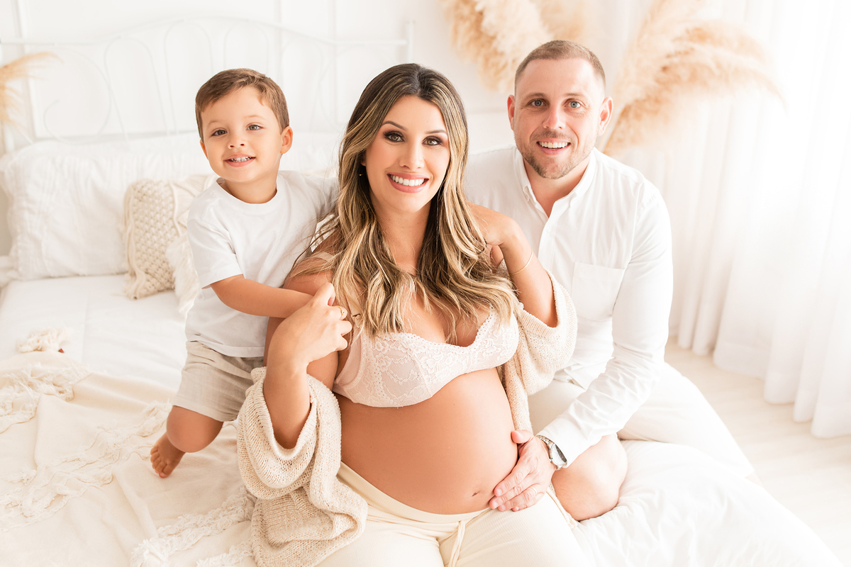 Ensaio Gestante em Família