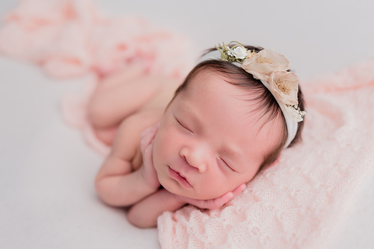 ensaio de bebê recém-nascido em são josé dos campos