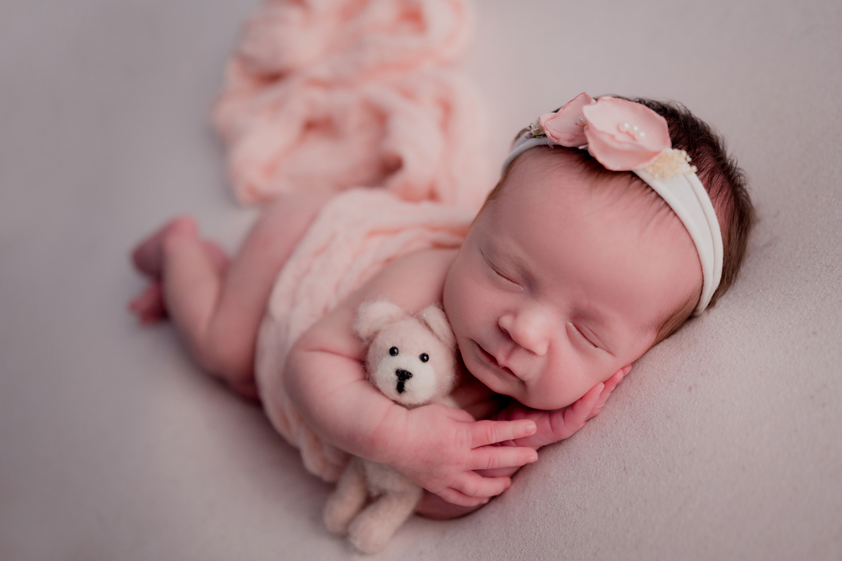 foto de bebê recem-nascido em jacarei