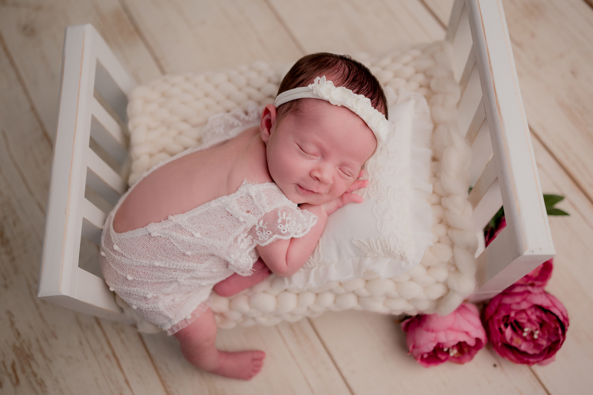 foto de bebê recem-nascido em jacarei