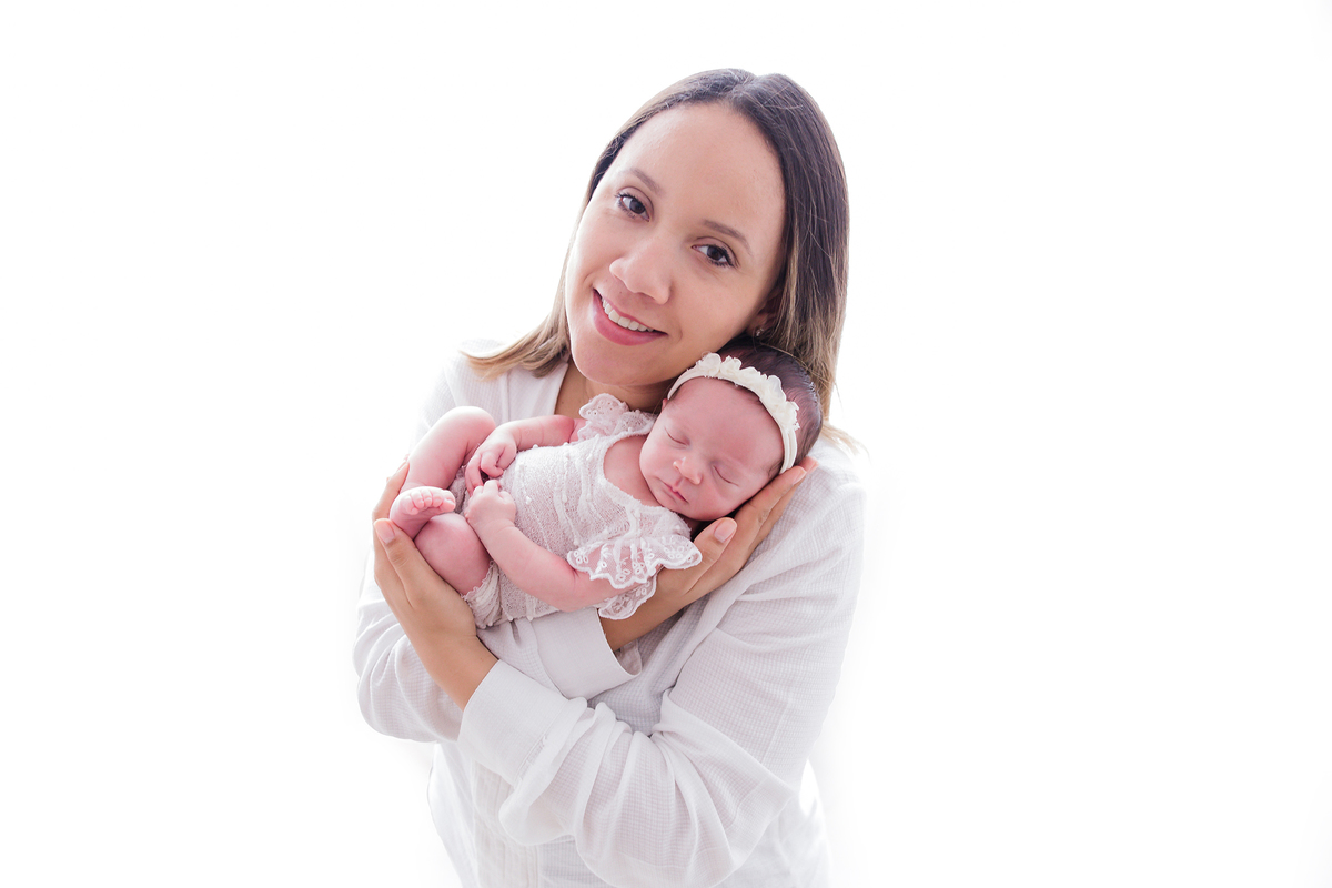 foto de bebê recem-nascido em jacarei