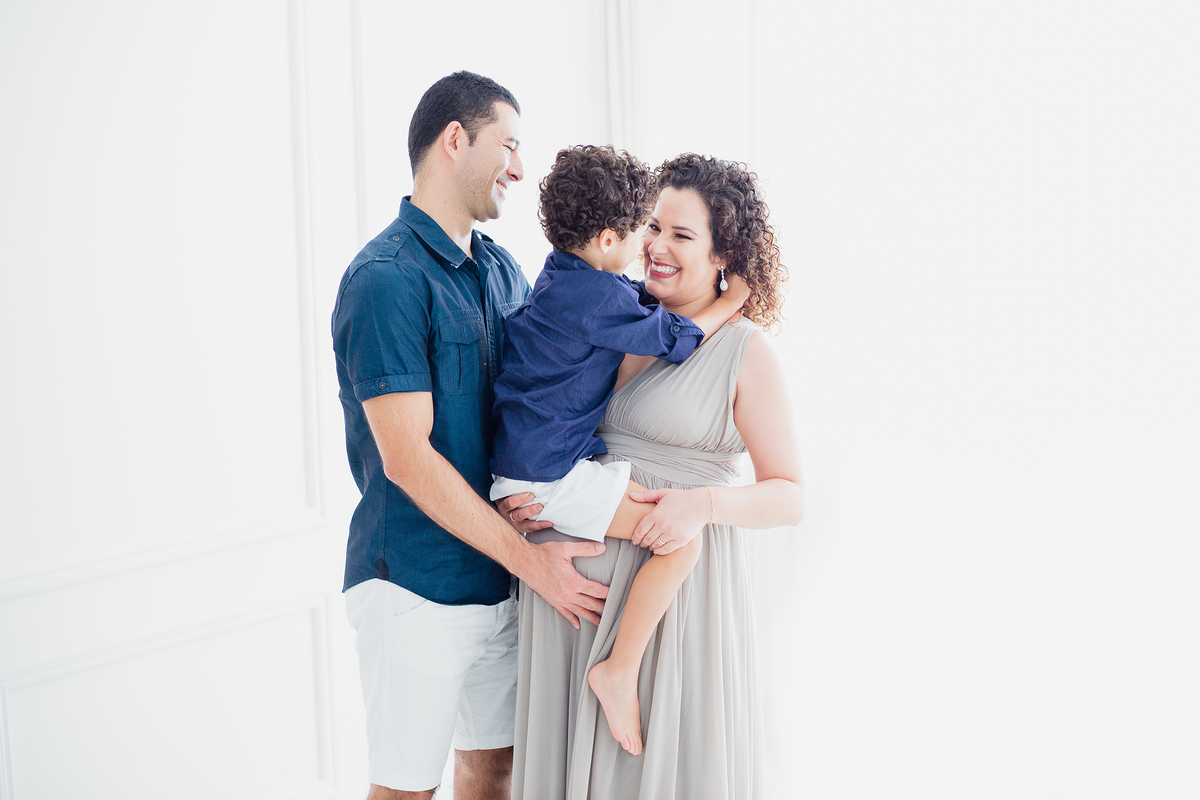 ensaio gestante com filho mais velho