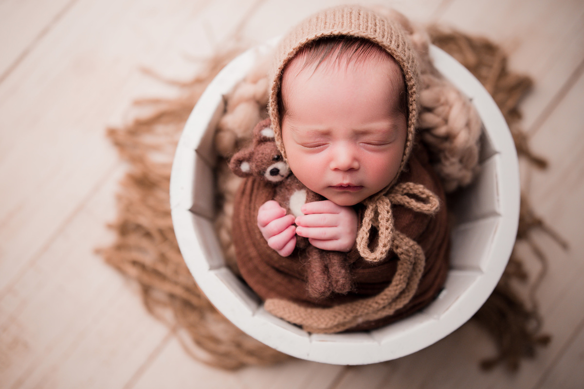 ideias para ensaio newborn menino