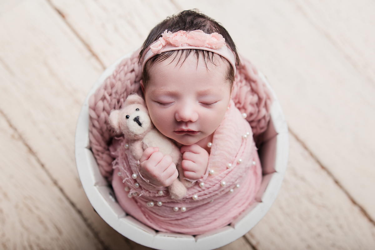 Ensaio de Recém Nascido em estúdio