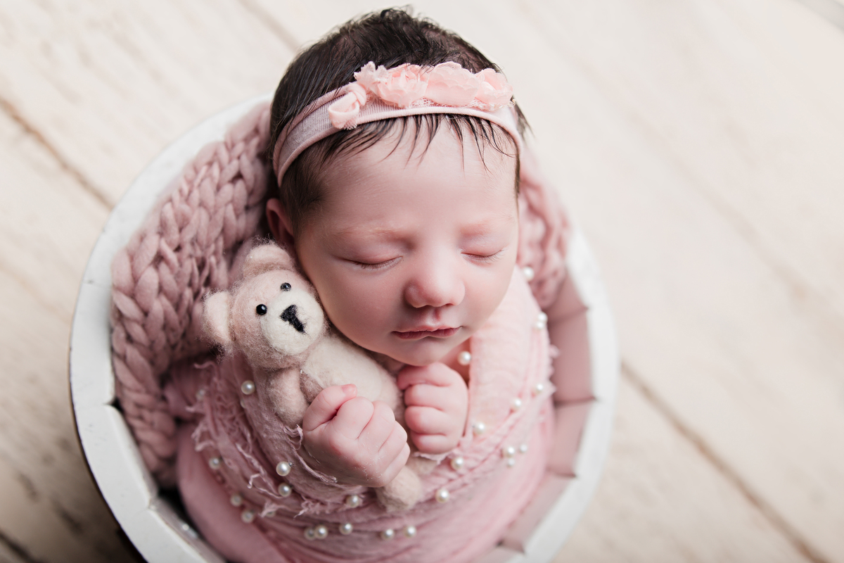 Ensaio de Recém Nascido em estúdio