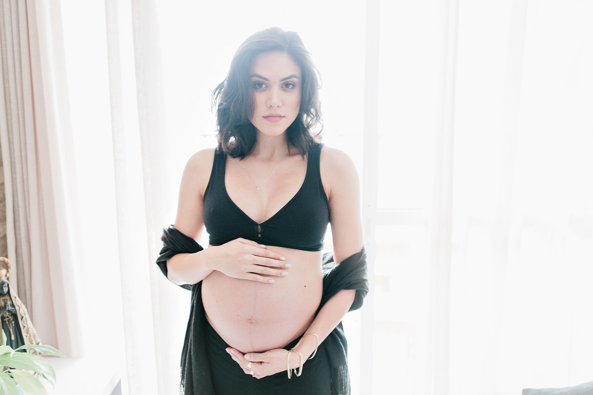 Ensaio Gestante em Casa Lifestyle em são josé dos campos