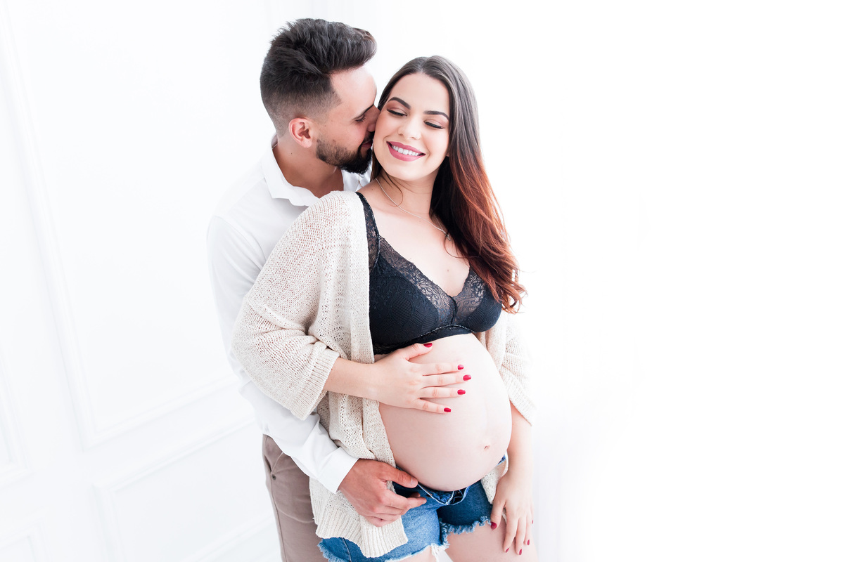 ensaio gestante sexy