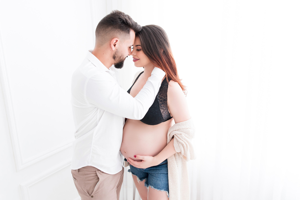 ensaio gestante sexy