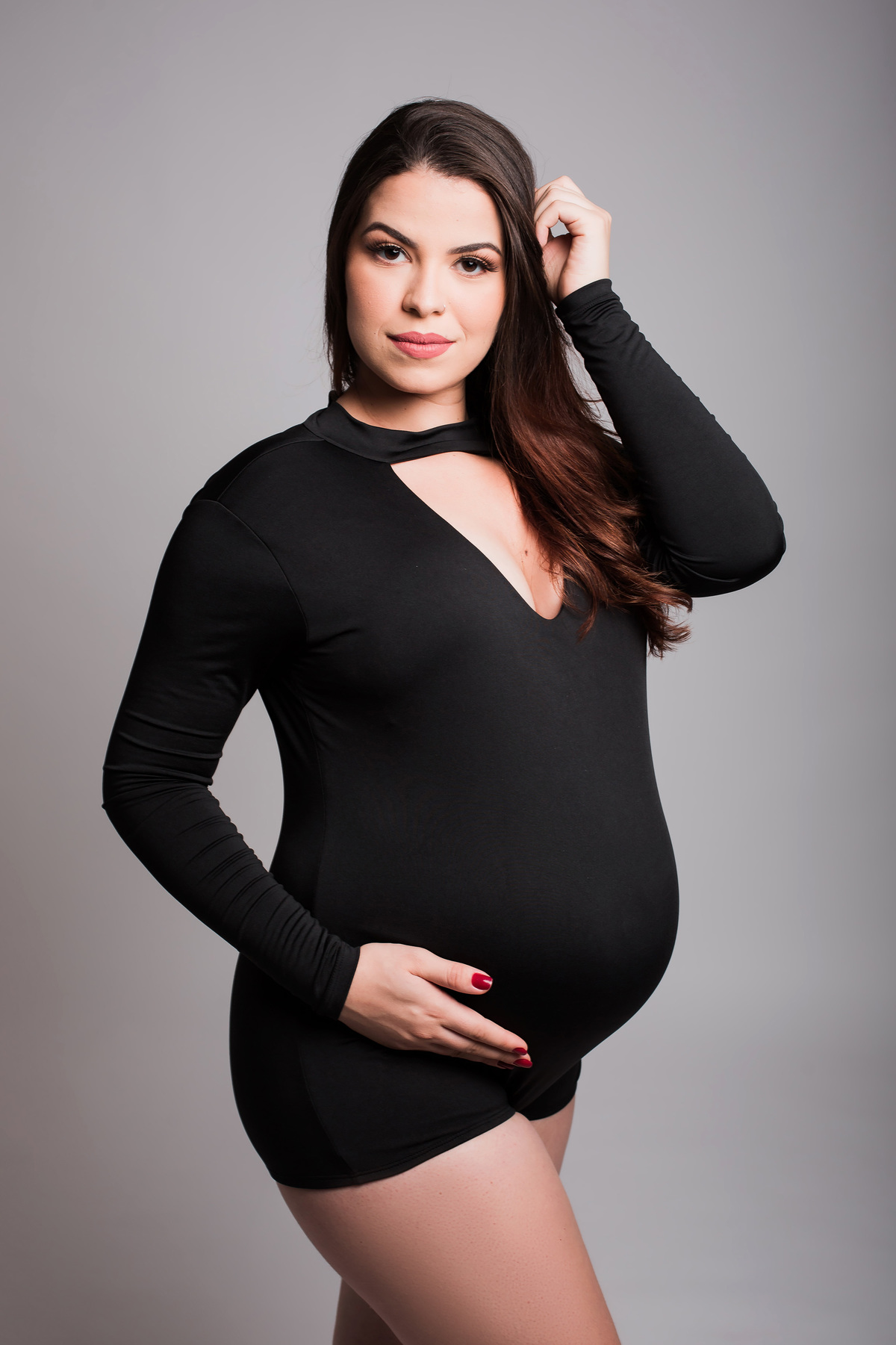 Fotos de grávidas em estúdio