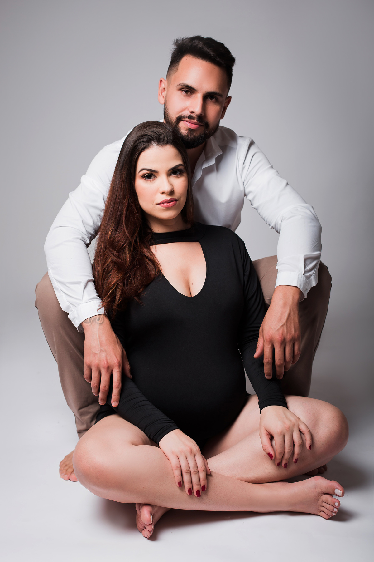 Fotos de grávidas em estúdio