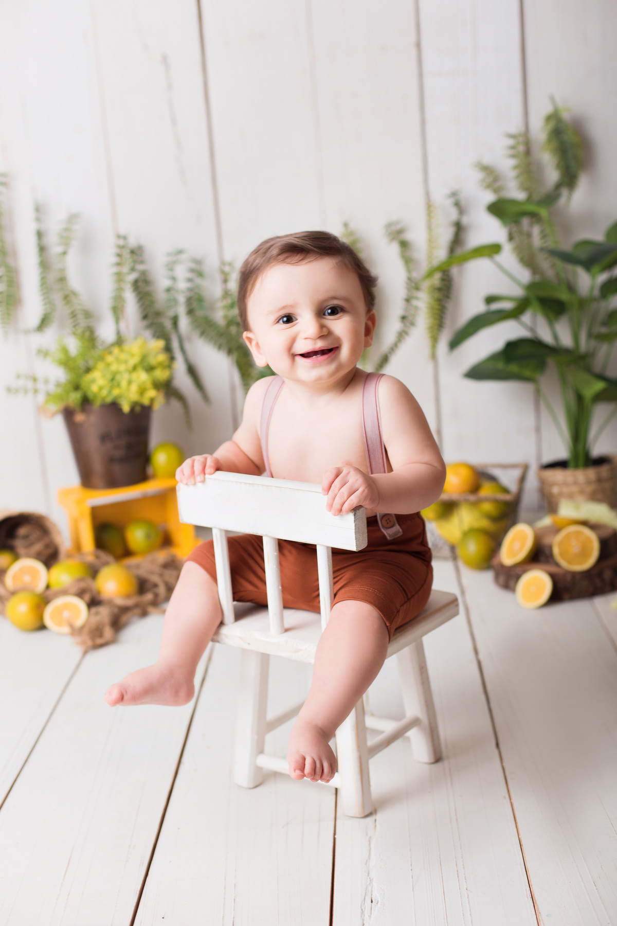 ideia de ensaio de bebê