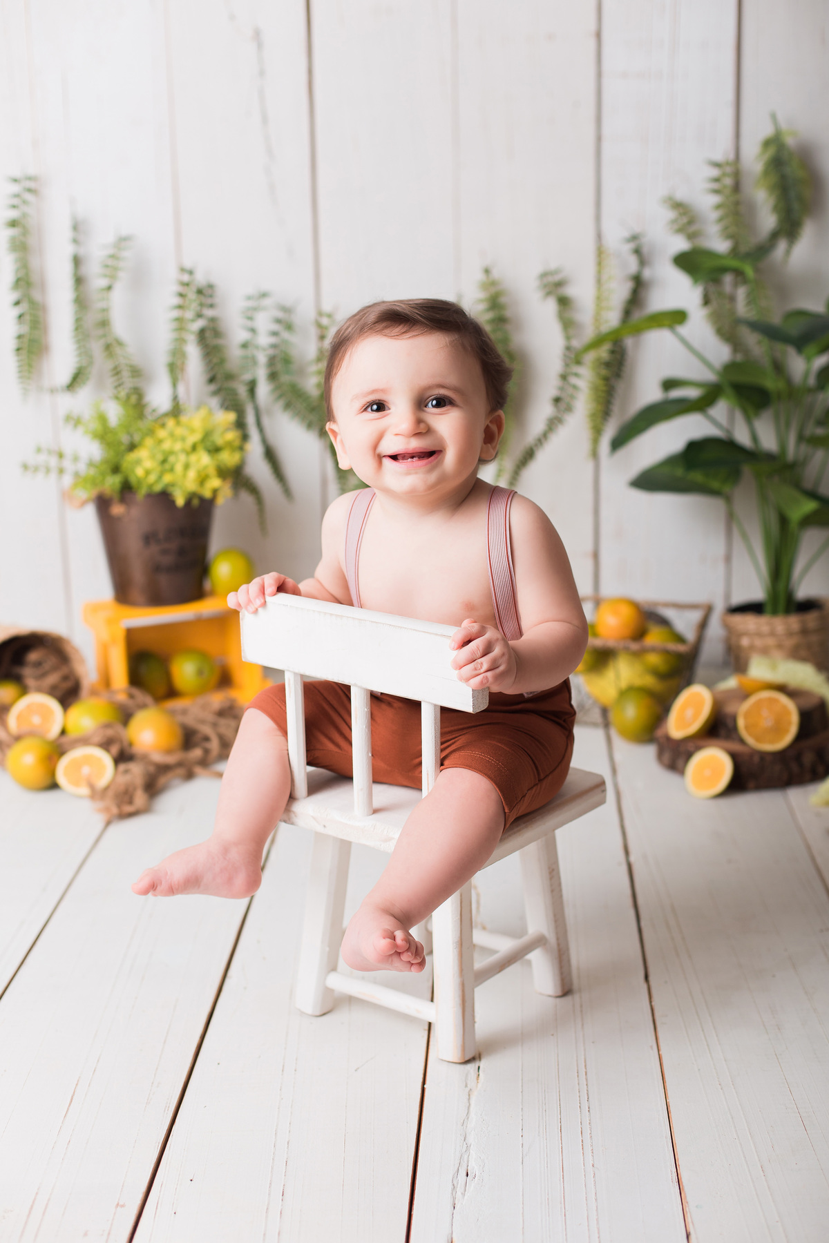 ideia de ensaio de bebê