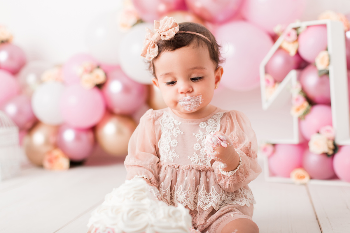 ideia de decoração de Smash the Cake