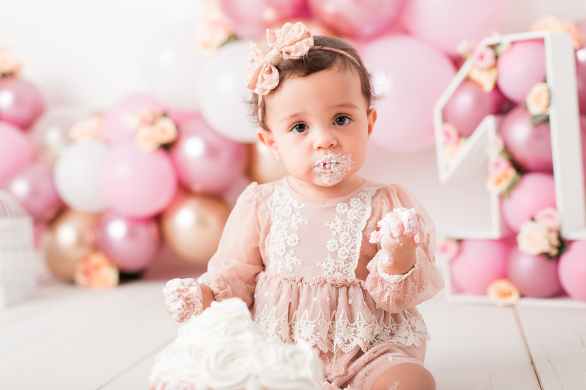 ideia de decoração de Smash the Cake